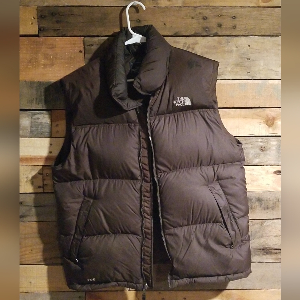 The North Face Brown Puffer Vest